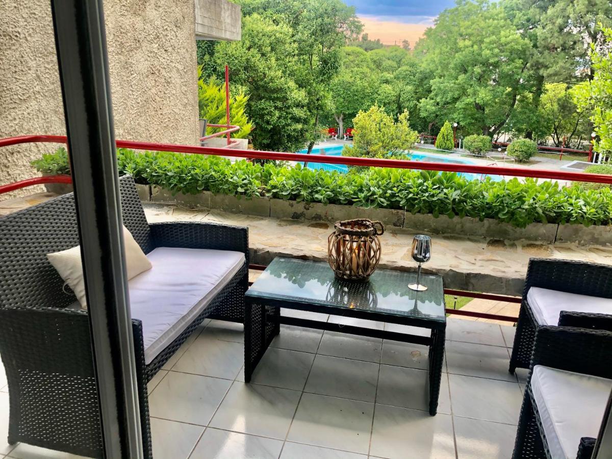 Villavictoria Marias View Pool Apartment Peraia  Ngoại thất bức ảnh