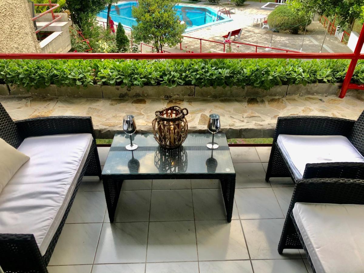 Villavictoria Marias View Pool Apartment Peraia  Ngoại thất bức ảnh